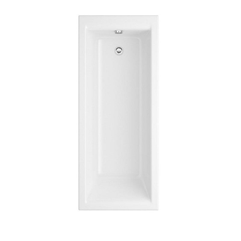 TROJAN ELITE SOLO TROJANCAST SUPER STRENGTH SINGLE ENDED ACRYLIC BATH 1700MM X 700MM