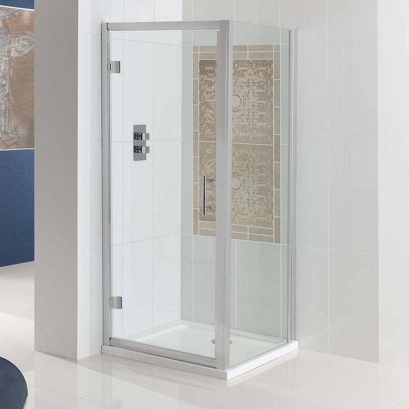 Vulcan Clear Hinge Door 5mm Shower Enclosure 800mm