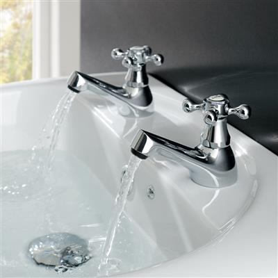 Stenhouse Chrome Basin Taps