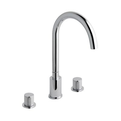 Prado Cylinder Chrome Deck Basin Mixer