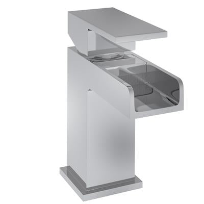 Abberton Chrome Mini Basin Mono Tap with Waste