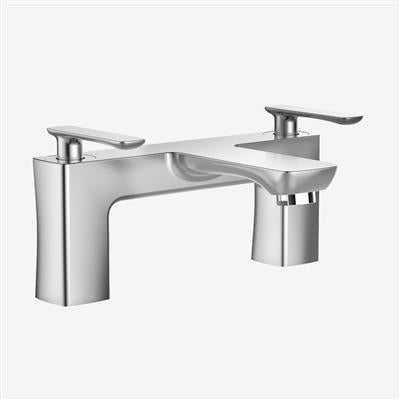 Helston Chrome Bath Filler