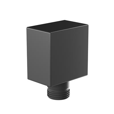 Matt Black Square Outlet Elbow