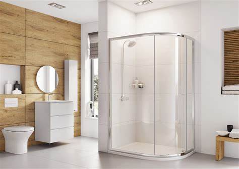 Haven6 Chrome One Door Quadrant Shower Enclosure 900 x 900mm