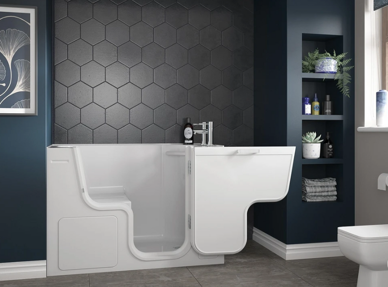 Trojan Serenity Walk In Bath 1300 x 750mm RH