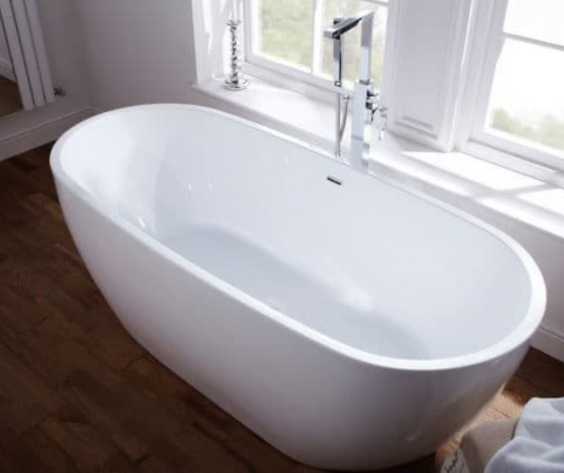 Summit Two-Skinned Freestanding Bath 1480 x 750mm