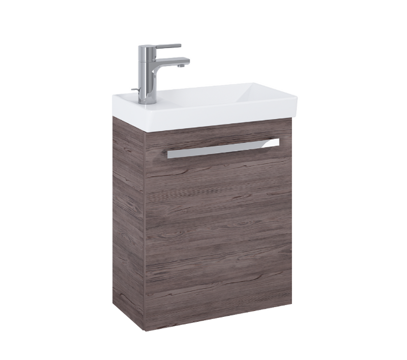 Aquatrend Avola Grey 455 Wall Hung Vanity with Basin