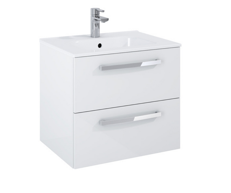 Aquatrend Matt Carbon 515 Wall Hung Vanity with Basin