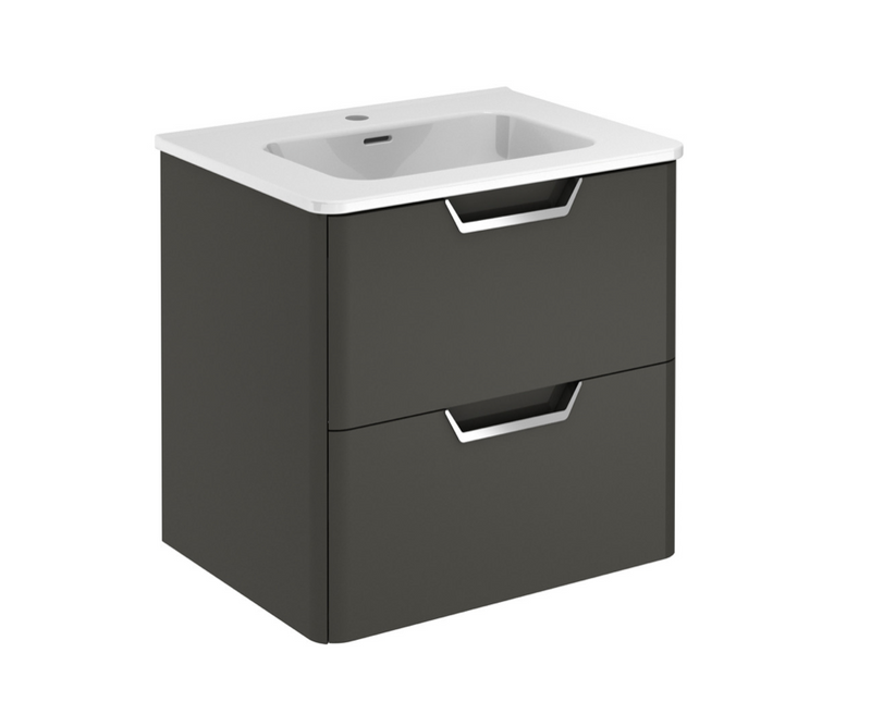 Life Samara Ash 810 Wall Hung Vanity Unit with Basin