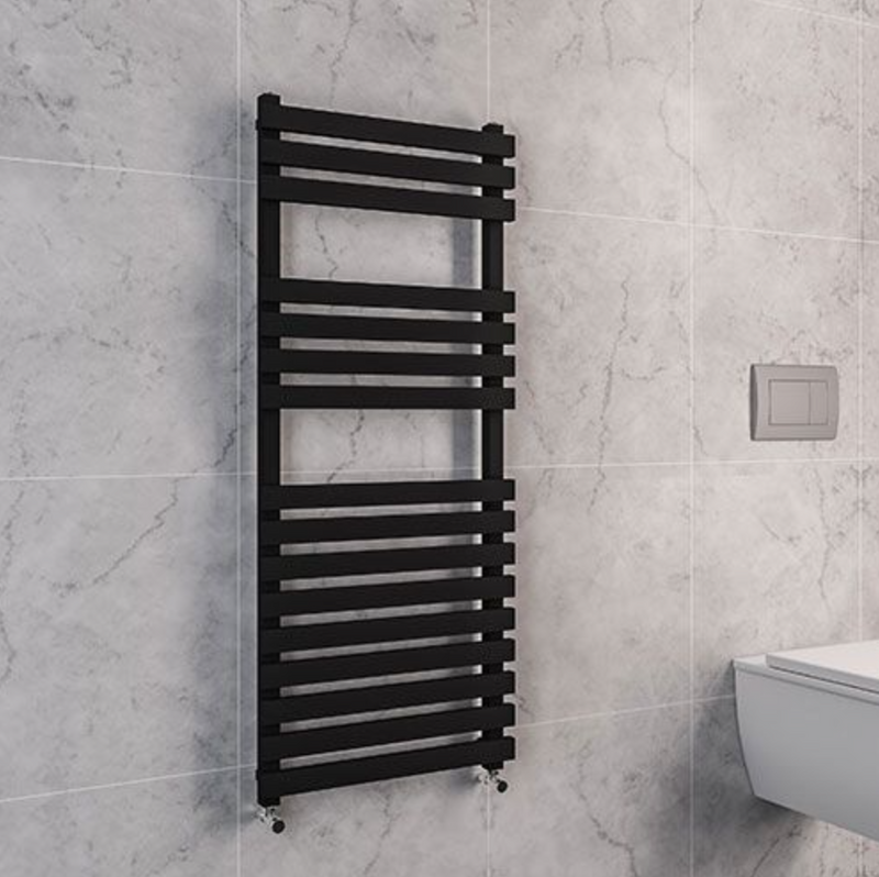 Cima Anthracite Designer Towel Rail 500 x 800mm