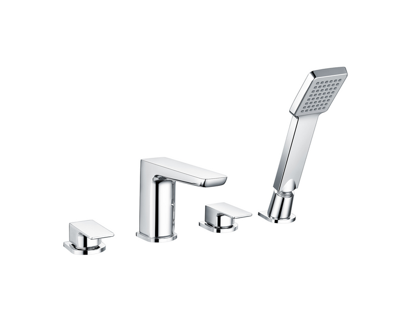 Alto Chrome 4 Hole Bath Shower Mixer