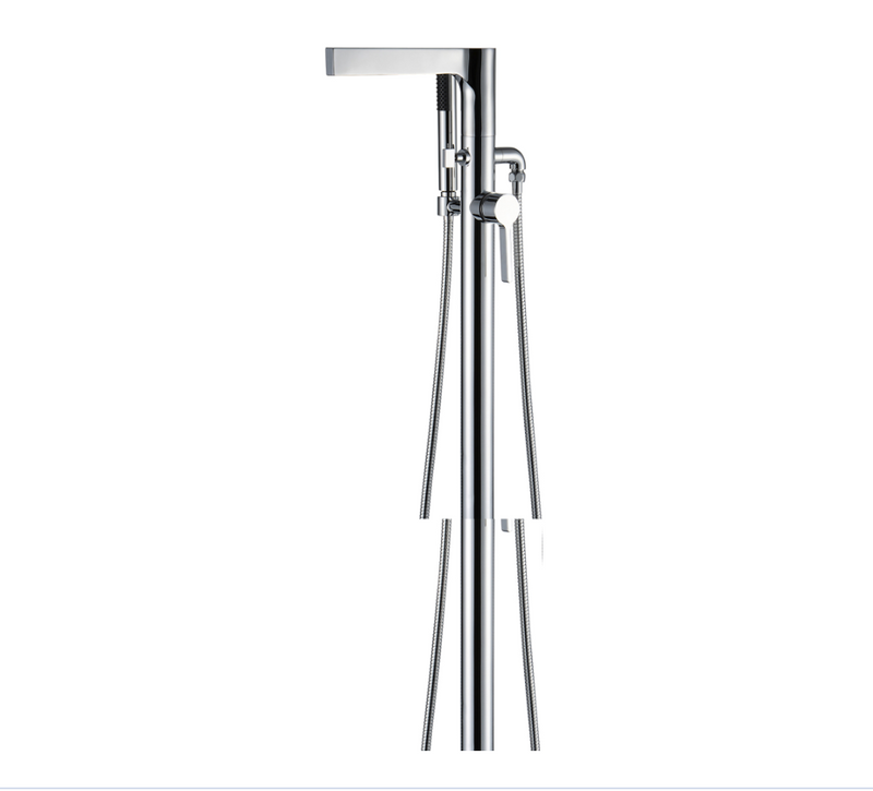 Gemini Chrome Freestanding Bath Shower Mixer