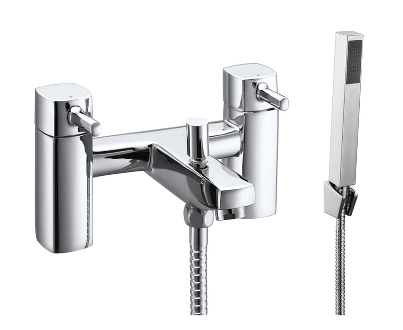 Cubix2 Chrome Bath Shower Mixer