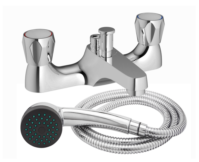 Entree Chrome Bath Shower Mixer