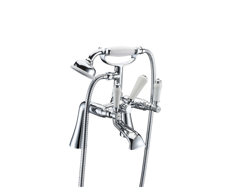 Holborn Lever Chrome Bath Shower Mixer