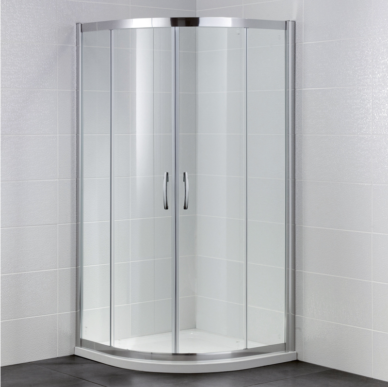 Identiti 2 Door Offset Quadrant 6mm Shower Enclosure 1200 x 800mm