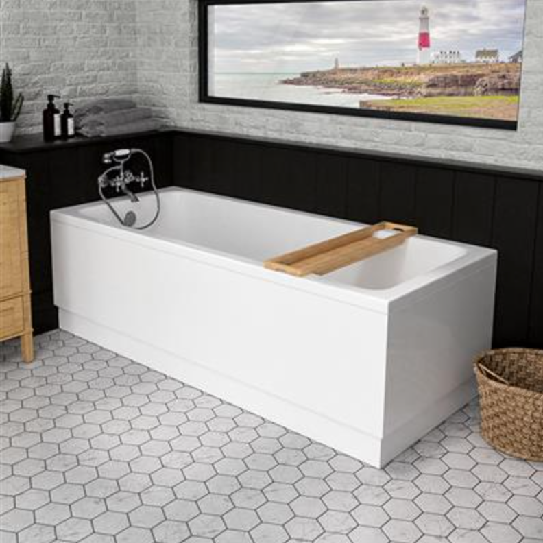 Portland Single Ended Beaufort̩ Bath 1800 x 725mm