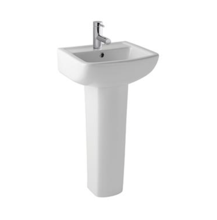 Andelle 430 1TH Basin with Pedestal