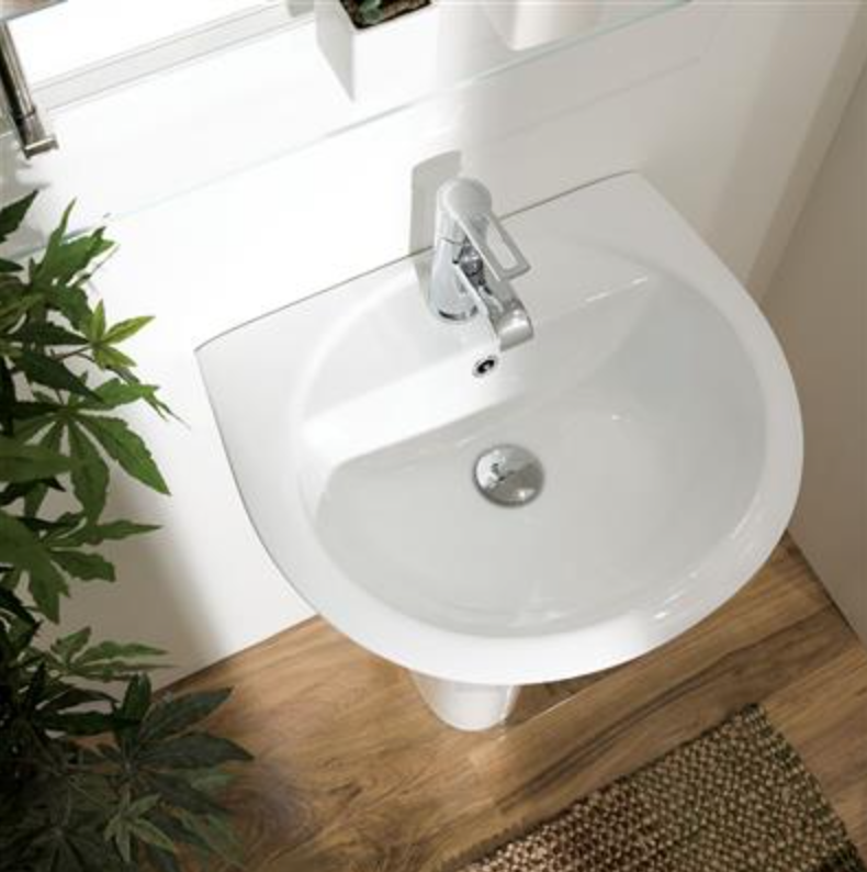 Cheverney 2TH Cloakroom Basin 535 x 830mm