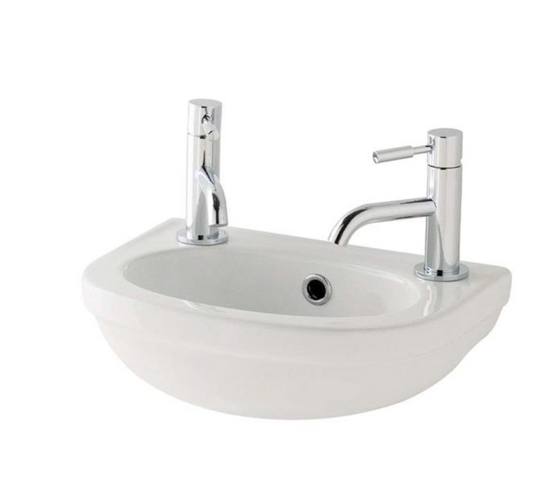 Dura 450 2TH Cloakroom Basin