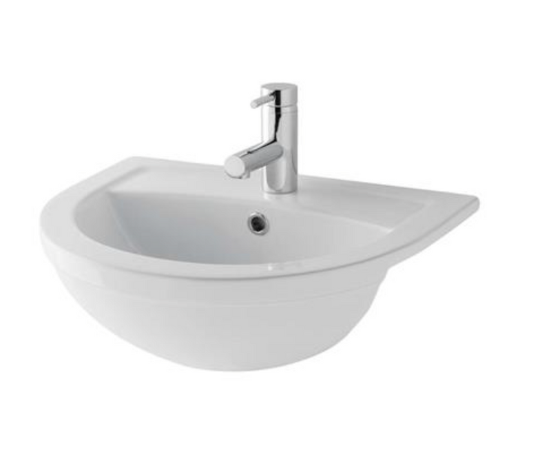 Dura Semi Recessed Basin 1TH