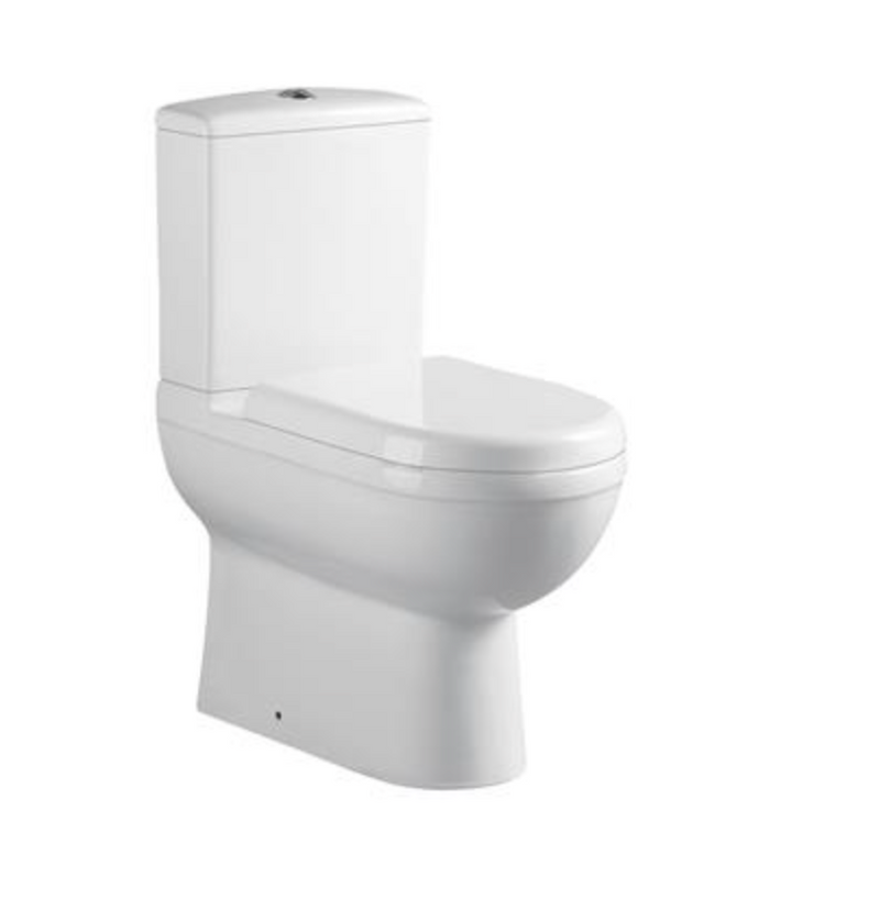 Dura Comfort Height Rimless Pan with Cistern and Soft Close Seat