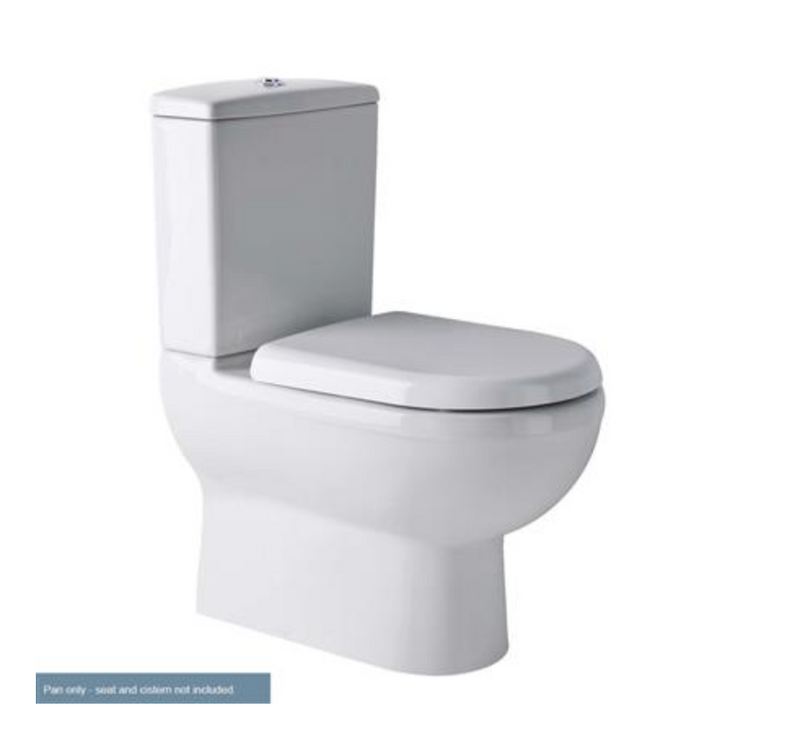 Dura Back to Wall CC Pan with Cistern and Soft Close Seat