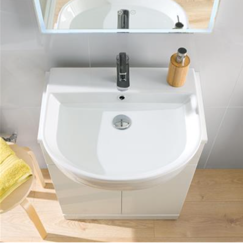 Metro Slim Rim 560 Semi-Recessed Basin