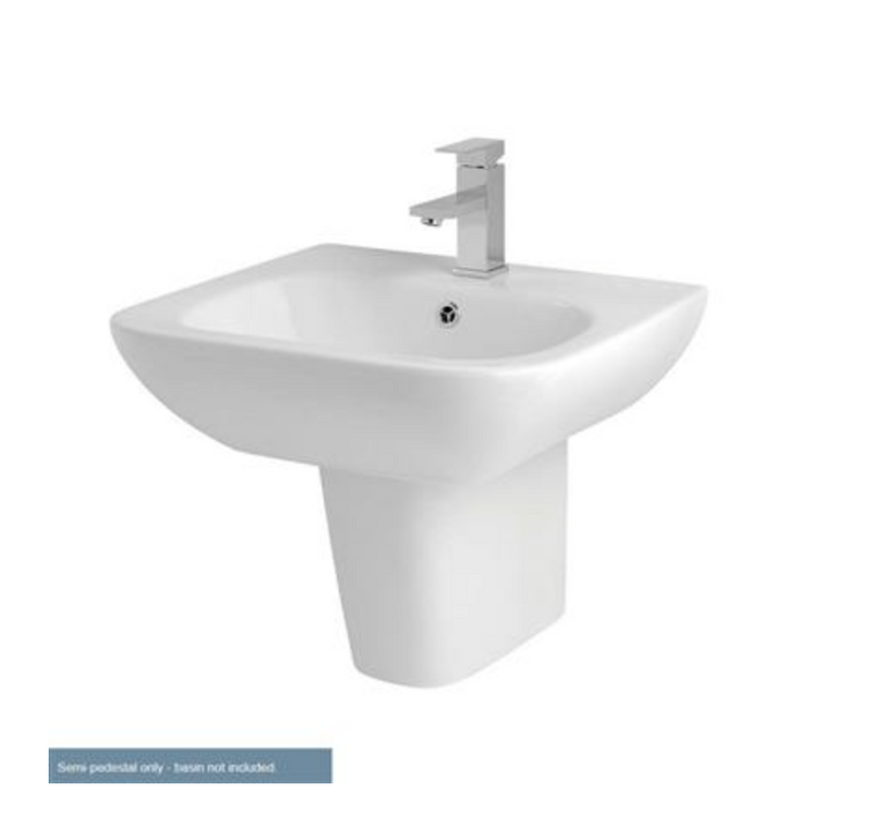 Minima 420 Basin with Semi-Pedestal