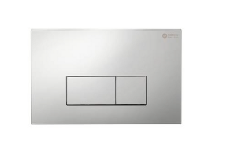 V Series Silver Grey Push Plate