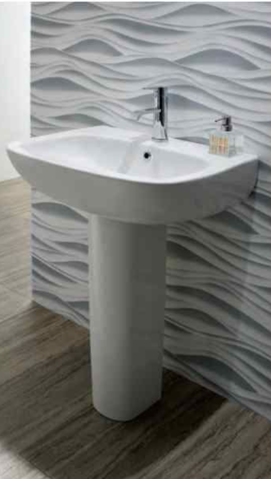 Albano 650 Basin with Pedestal