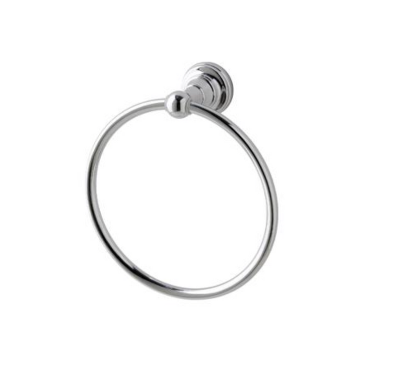 Rockingham Solid Brass Towel Ring