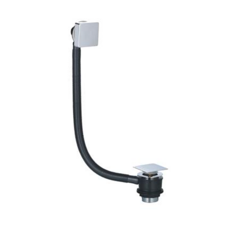 Eastbrook Chrome Square Spring Plug Bath Waste