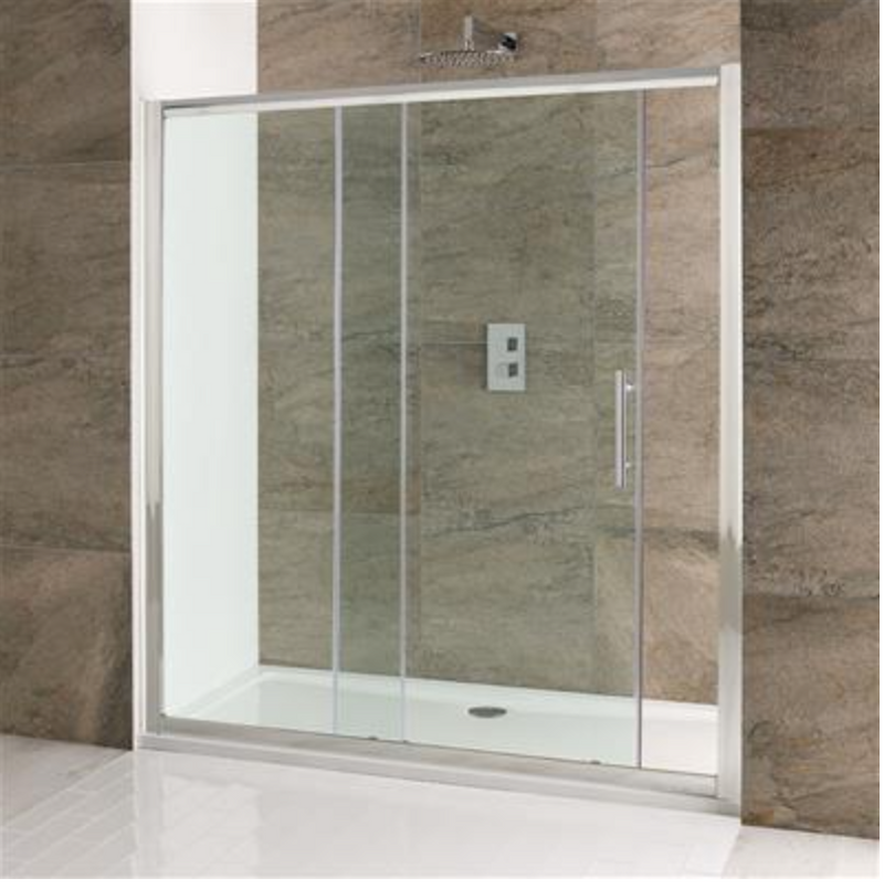 Volente Clear Glass 6mm Sliding Door Enclosure 1000 x 1850mm