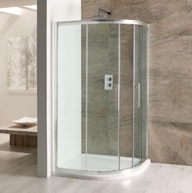 Volente Offset Quadrant Shower Enclosure 1200 x 900mm