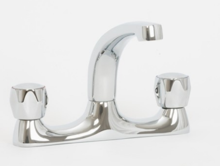 Skara Chrome Deck Sink Mixer