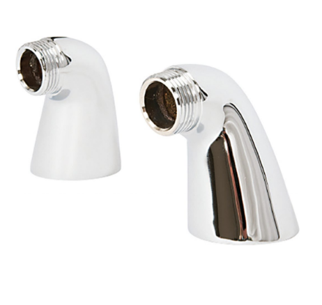 Barra Chrome Bath Mixer Standard Extension Legs