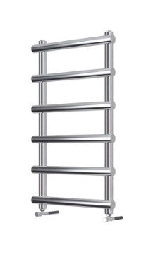 Izem Chrome Towel Radiator 850mm x 600mm