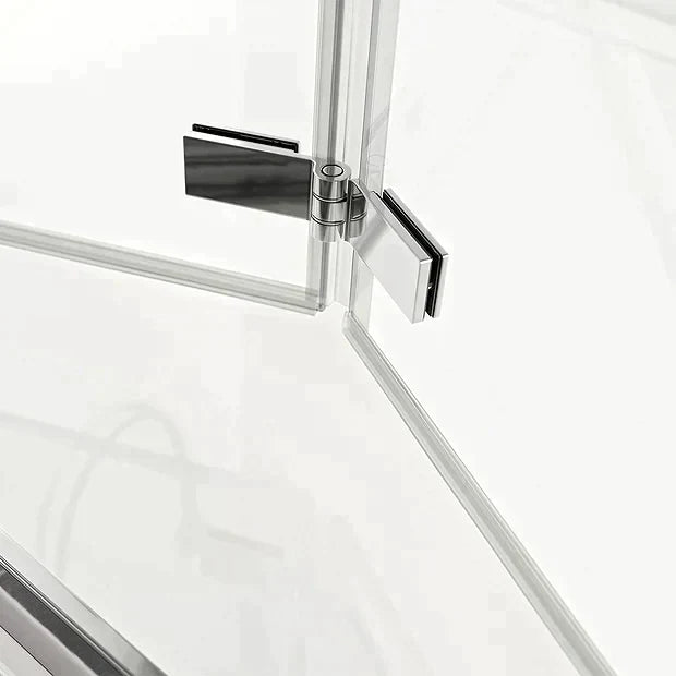 Haven8 Chrome Bi-Fold Door Shower Enclosure 1000 x 1950mm