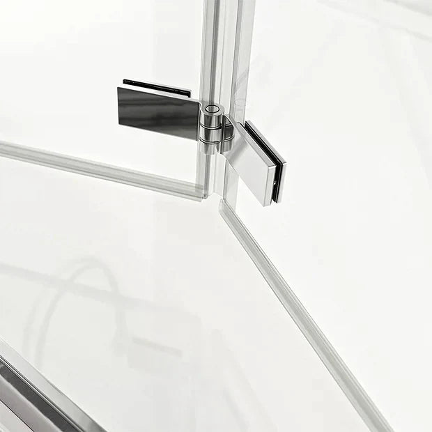 Haven8 Chrome Bi-Fold Door Shower Enclosure 800 x 1950mm