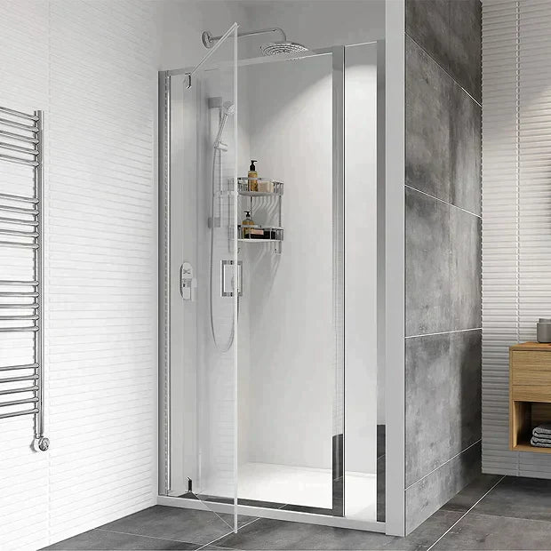 Haven8 Chrome Pivot Door Shower Enclosure 1000 x 1950mm