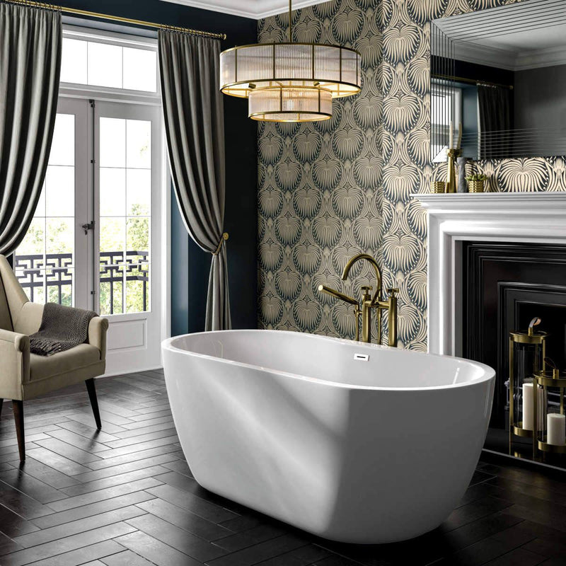 Trojan Alcora Twin Skin Bath with Waste 1800 x 750mm