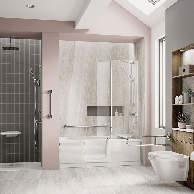 Trojan Style Easy Walk In Bath 1800 x 800mm RH