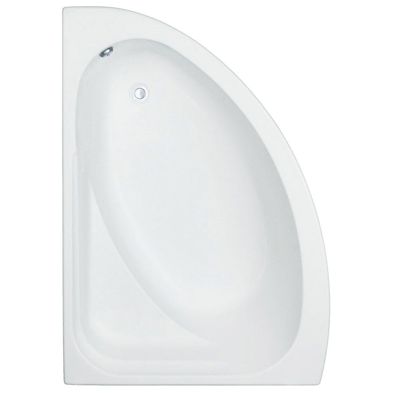 Trojan Orlando Corner Bath 1495 x 1010mm LH