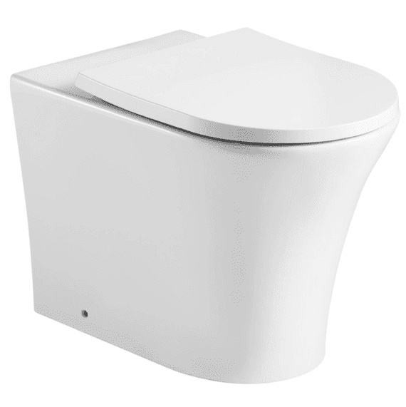 Kartell Kameo Back To Wall Rimless Toilet with Soft Close Seat