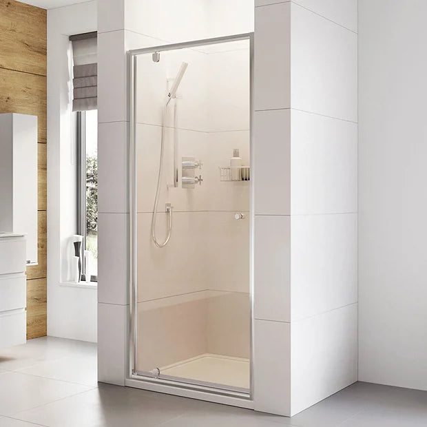 Haven6 Chrome Pivot Door Shower Enclosure 1000 x 1900mm