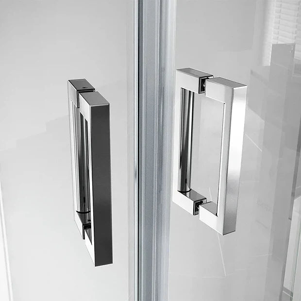 Haven8 Chrome Two Door Quadrant Shower Enclosure 800 x 800mm