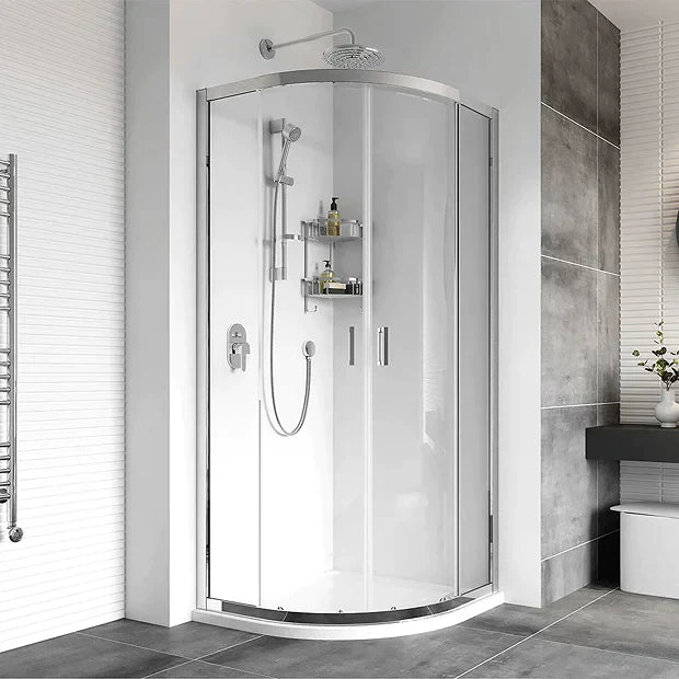 Haven8 Chrome Two Door Quadrant Shower Enclosure 900 x 900mm