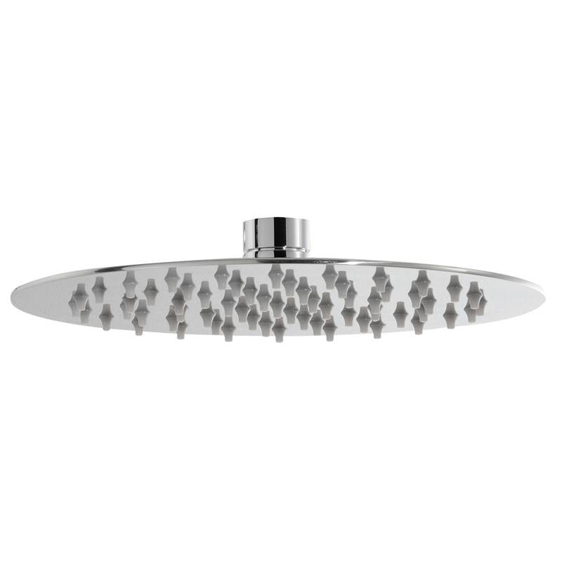 Storm Slimline 3mm Circular Showerhead 200mm in Polished Stainless Steel