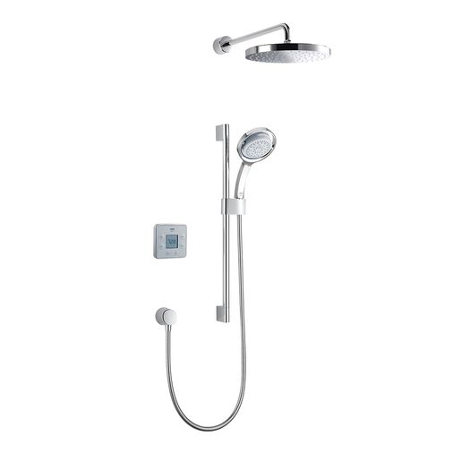 Mira Vier Dual Pumped Rear Fed Digital Mixer Shower